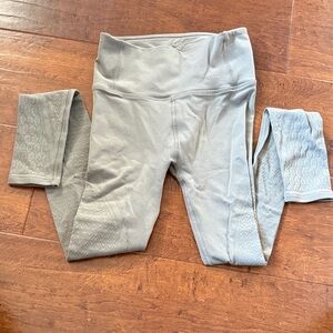 Lululemon Gray High-Waisted Leggings